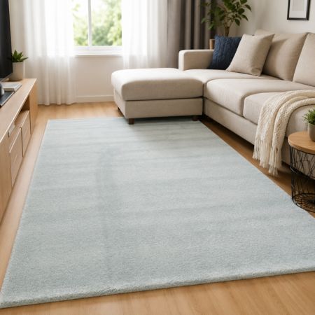 Pastelno plavi tepih Freya 130